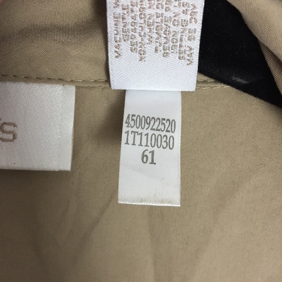 Chico's Modal Blend Waterfall Front Cardigan Sz 3 / XL Tan Long Sleeve Wrap Top - Picture 6 of 11